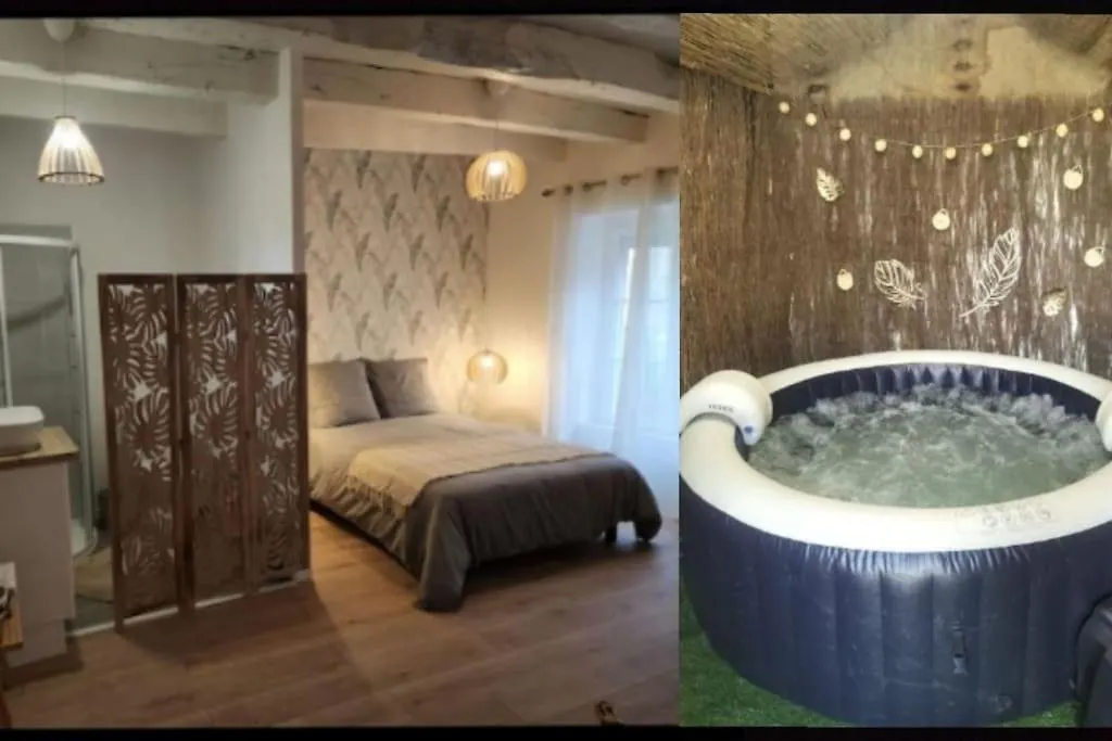 Charmante Petite Maison De Bourg Avec Spa Val-Couesnon